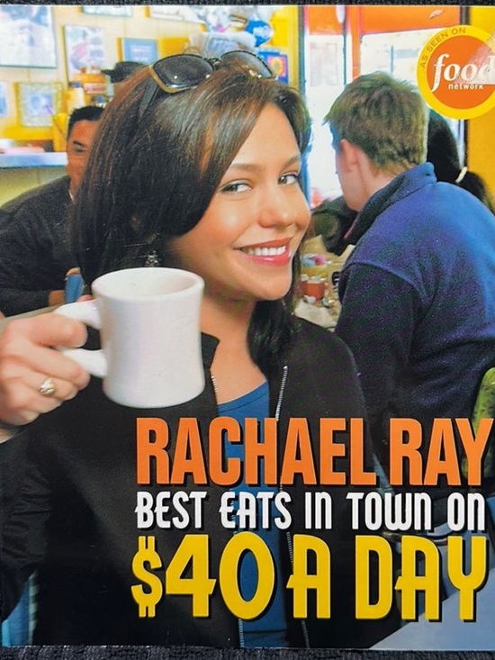 Food Network Other - Rachael Ray Best Eats In Town on $40 A Day Recipe/travel Tips Book
